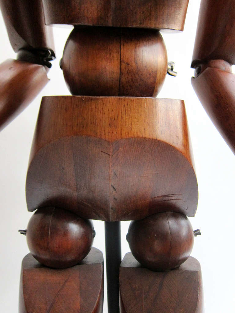 Rare Life-Size Articulated Artist Mannequin 4