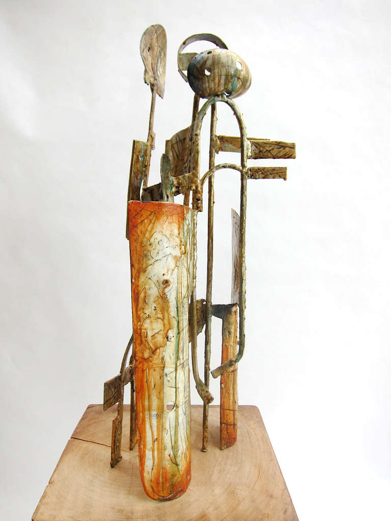 Mexican Jose Luis Venegas Martinez Steel Sculpture