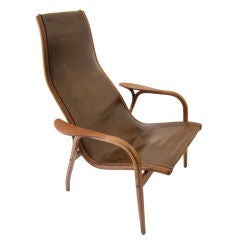Antique Yngve Ekstrom Lounge Chair