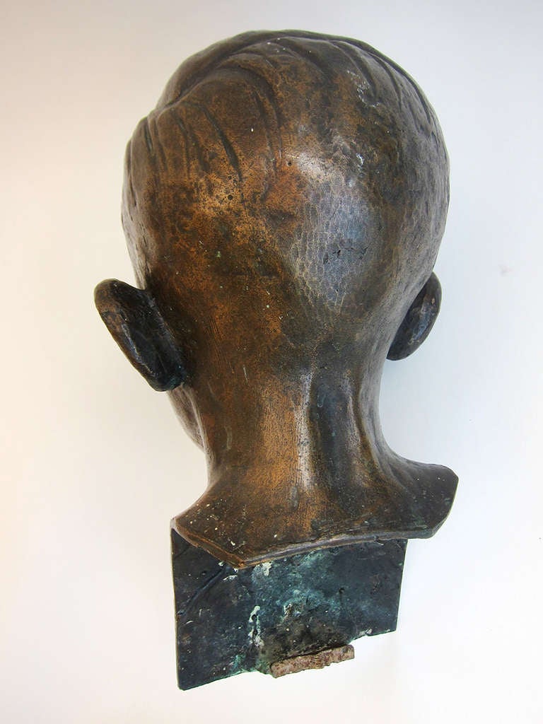 Bronze Head - Jorge L. Cuevas For Sale 4