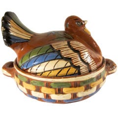 Vintage Turkey Dish, Tlaquepaque