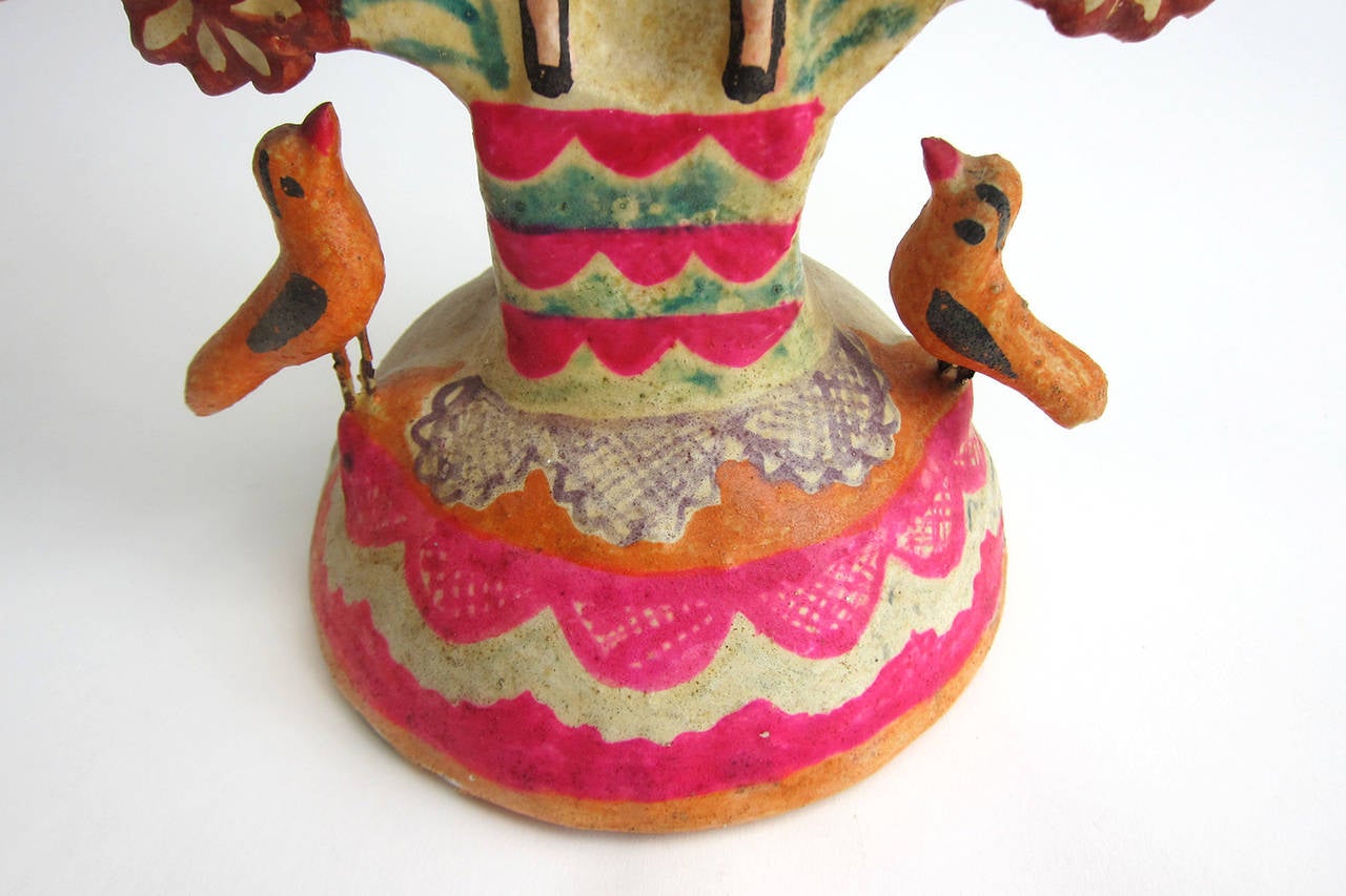 Folk Art Candelabra, Izucar de Matamoros, Familia Flores