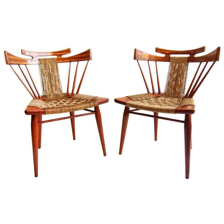 Pair of MidCentury Chairs Edmund Spence at 1stdibs