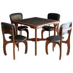 Don Shoemaker Game Table and Chairs