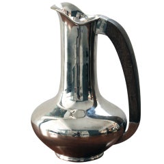 "Maya" Sterling Silver Pitcher by Los Castillo