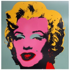 Marilyn Monroe print by Andy Warhol