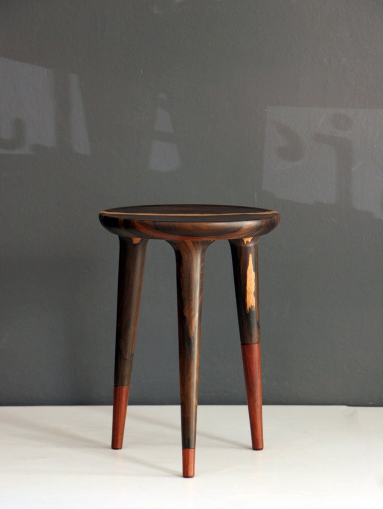 "Chamak" Stool by ITZ Mayan Wood Furniture