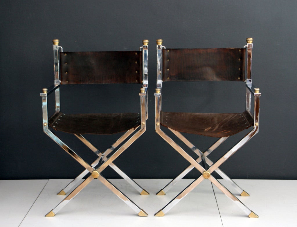Mexican Pair of  Armchairs by Arturo Pani