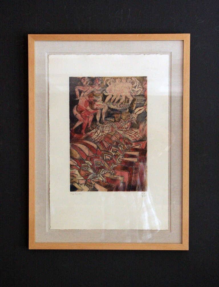 "Conejos con prisa" by Francisco Toledo