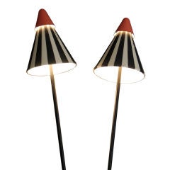 Pair of Outdoor Lamps by Lightolier