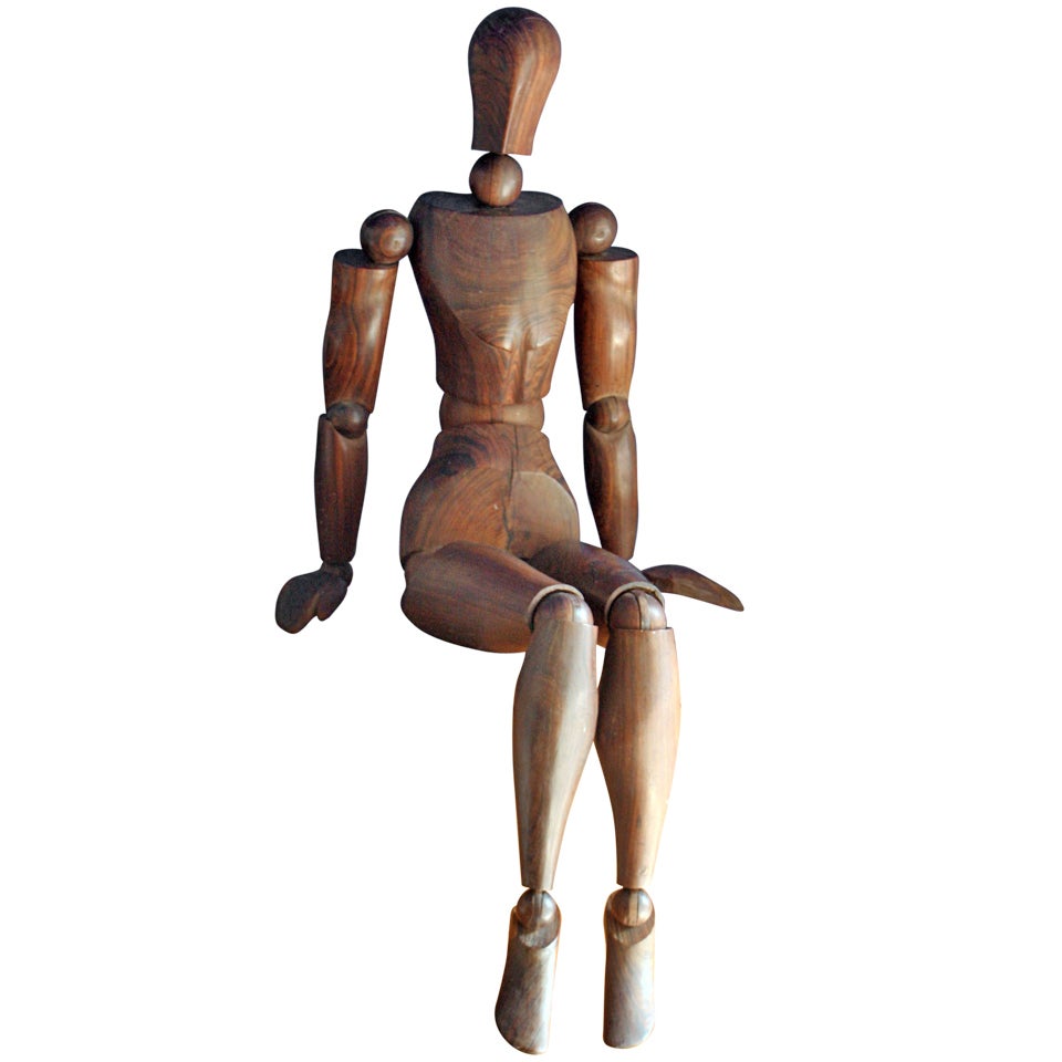 19th Century Mexican Artist Model