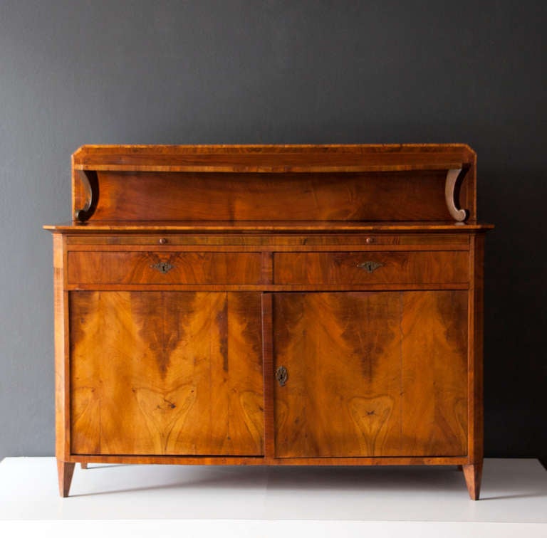 19th Century French Walnut Buffet