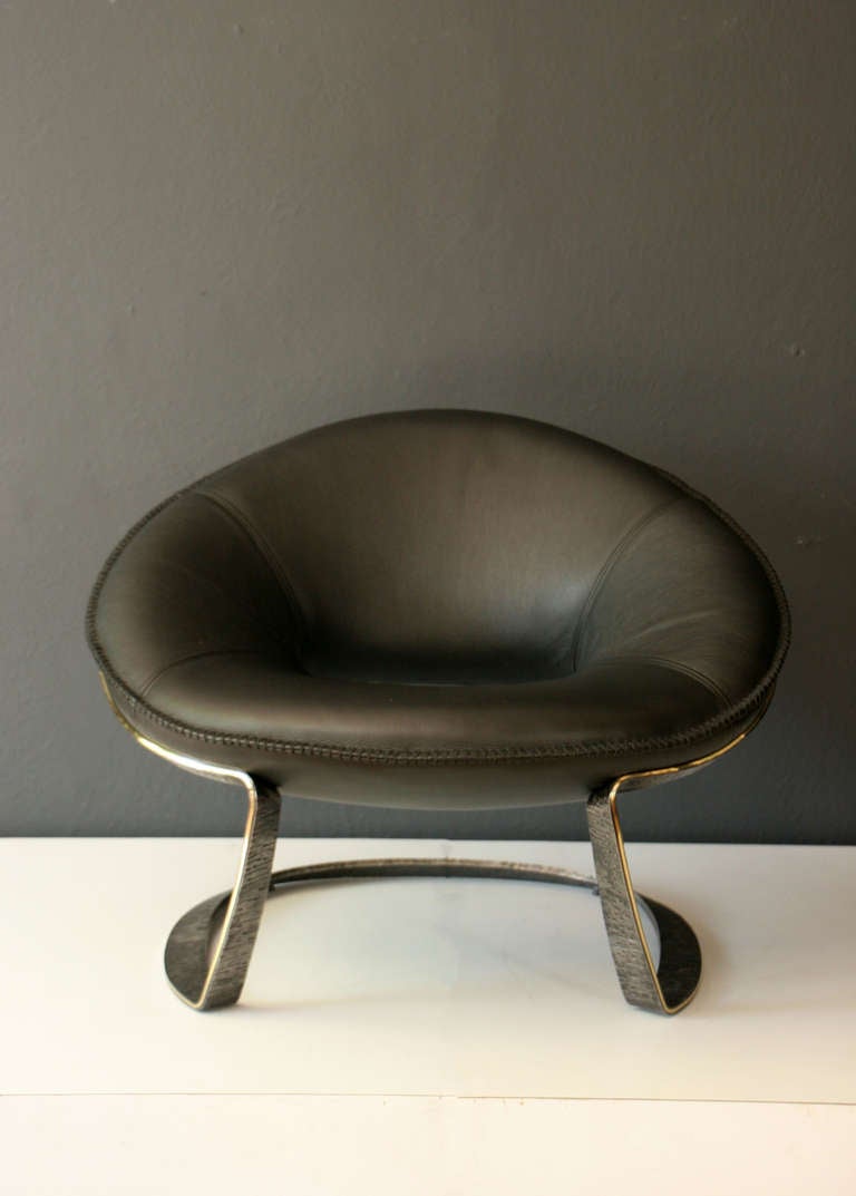 Bronze Infinite Chair by Santo & Jean Ya For Sale