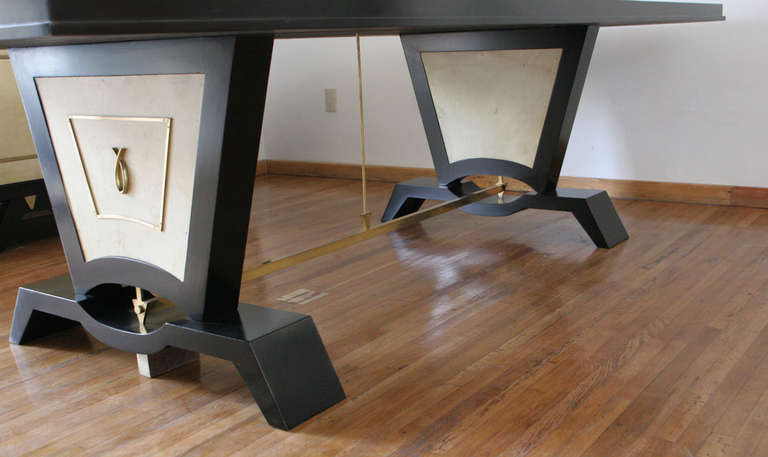 Complete Dining Room Set by Arturo Pani In Excellent Condition For Sale In Mexico City, DF