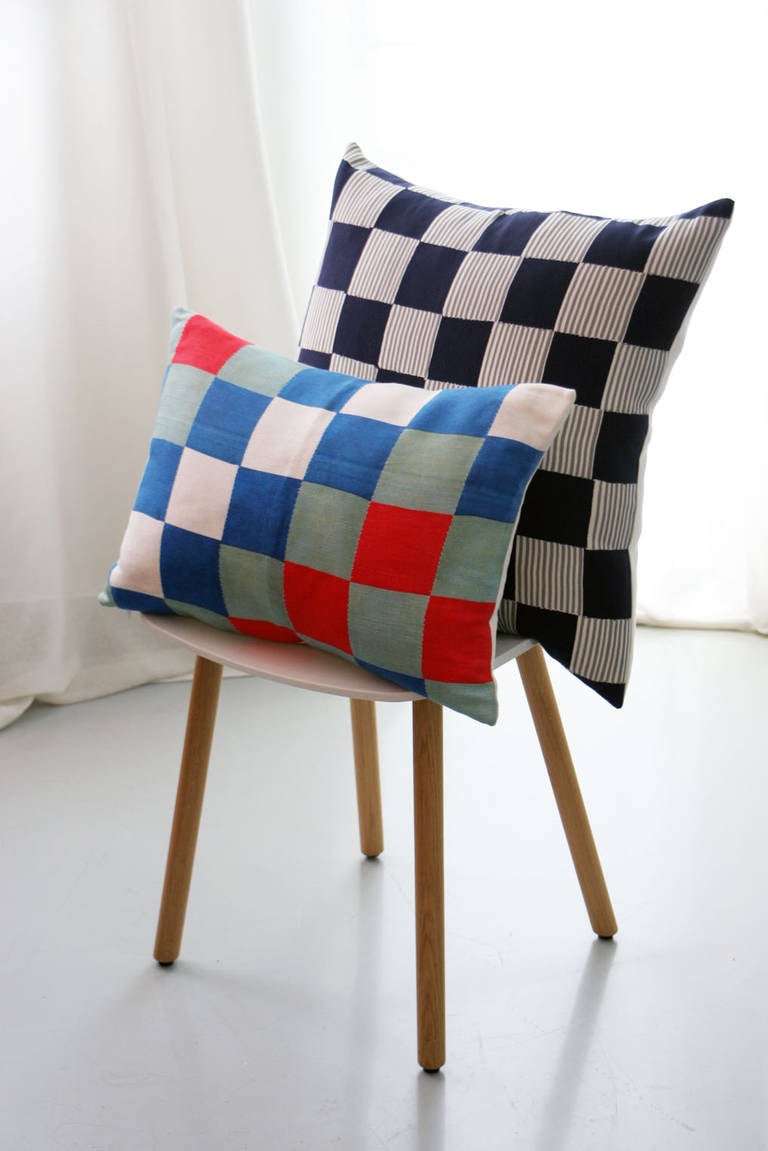 French Modern Cushions by Jennifer Shorto For Sale