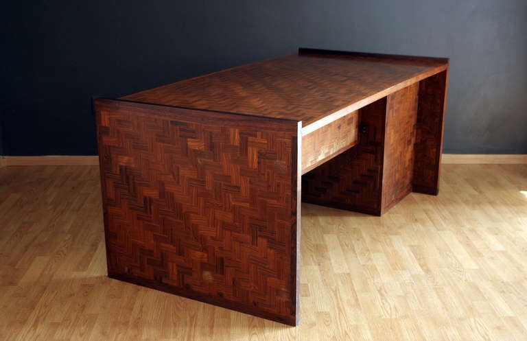 cocobolo desk for sale