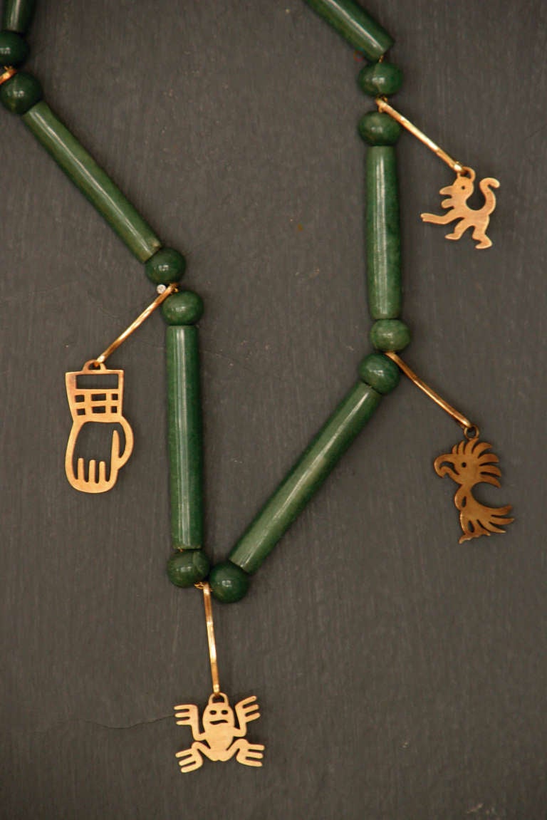 Late 20th Century Ernesto Paulsen Necklace and Earrings Set For Sale