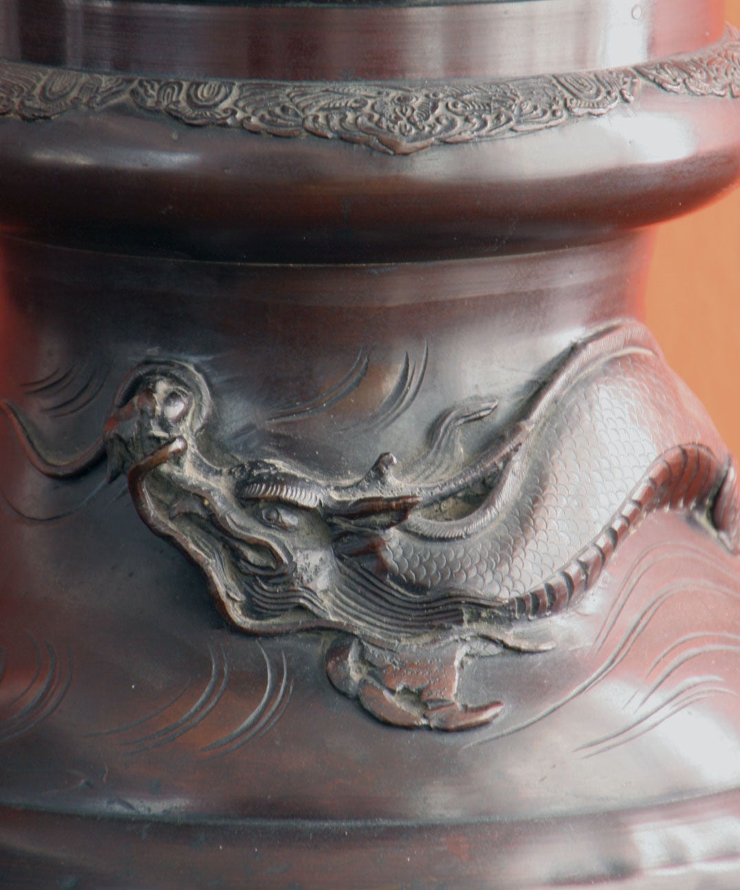 19th Century Japanese Vase by Kumeno Teitaro For Sale 3