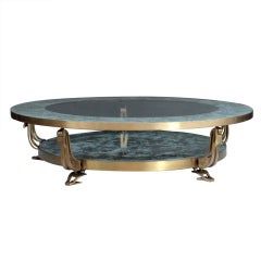 Round cocktail table by Robert and Mito Block