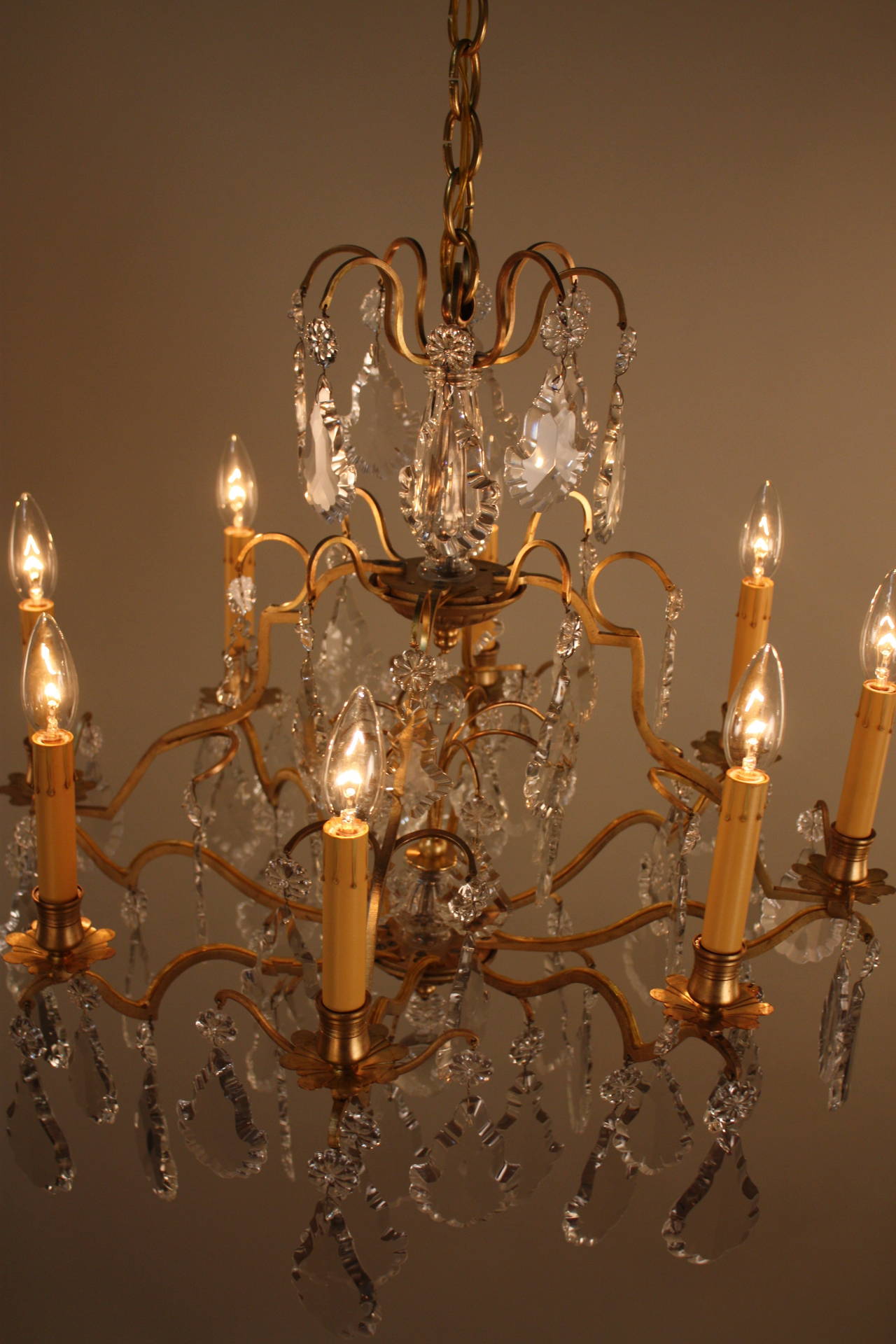 French Crystal Chandelier at 1stDibs