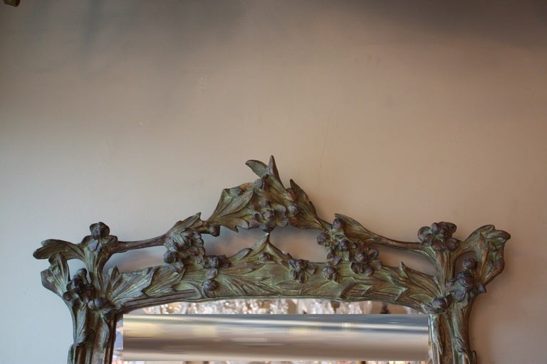 French Art Nouveau Mirror at 1stdibs