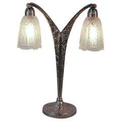 French Art Deco Table Lamp
