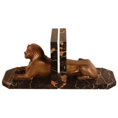 Pair of Sphinx Bookends