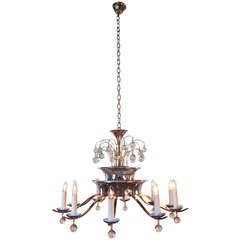 French Mid-Century Chandelier