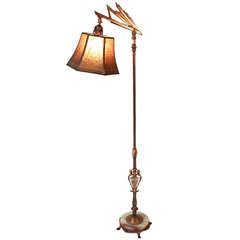 Vintage American Bridge Floor Lamp