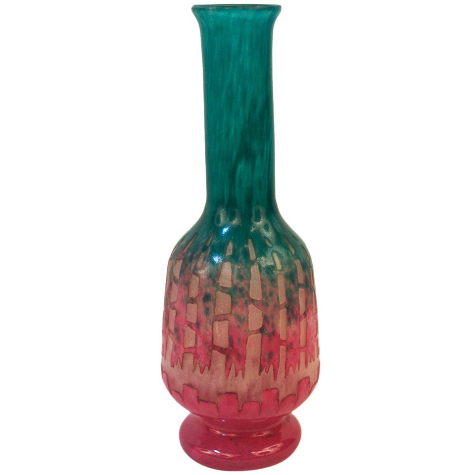 Colorful Art Deco Vase