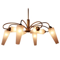 French 1950
s 60
s Chandelier