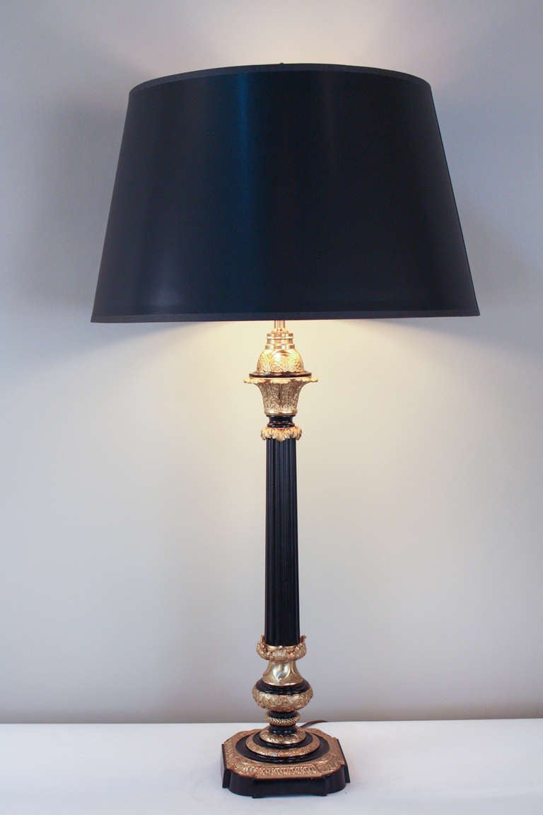 French Second Empire Table Lamp 3
