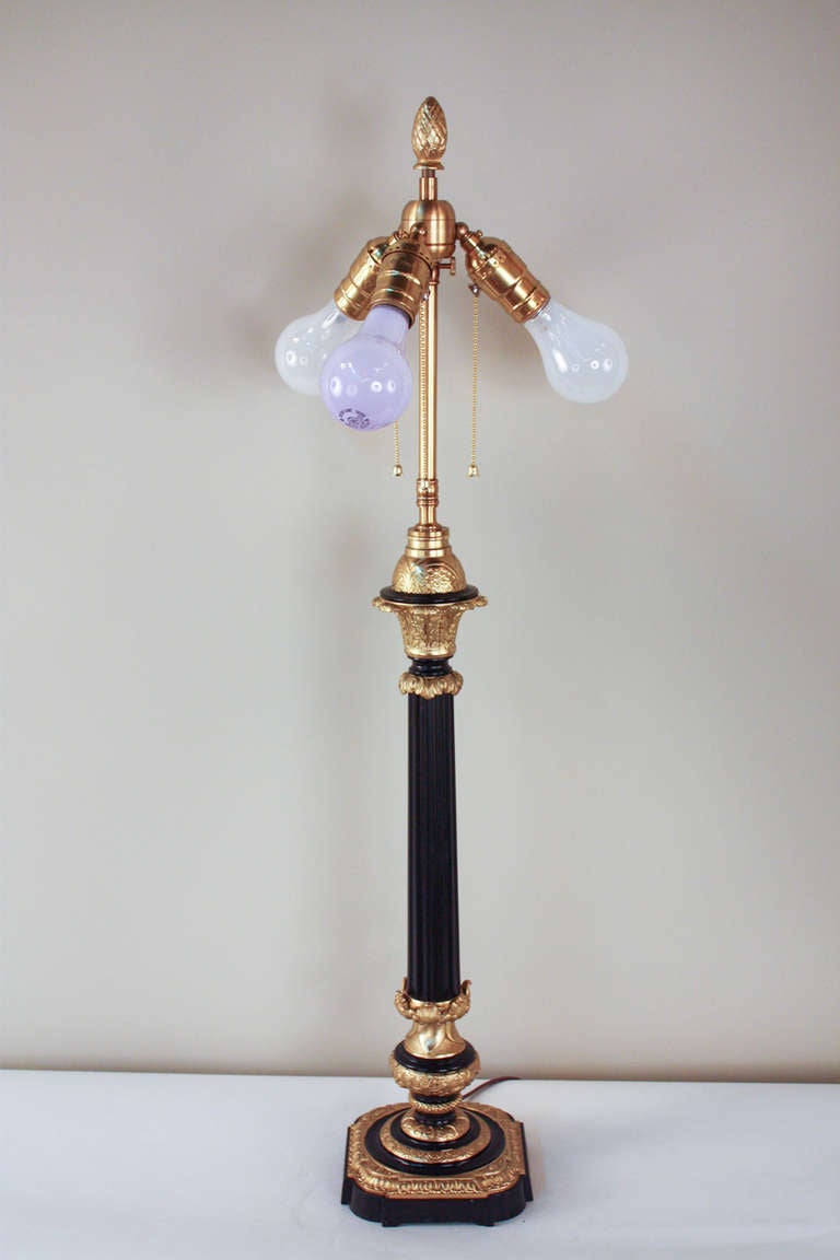 French Second Empire Table Lamp 2