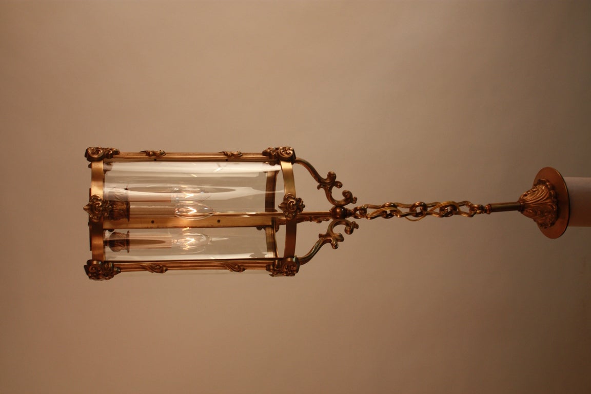 French Bronze Lantern