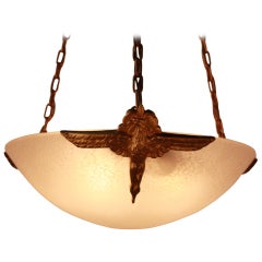 French Pendant Light By Rethondes