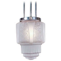1930's Art Deco Ceiling Light