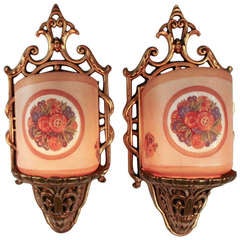 Pair of Lightolier Wall Sconces
