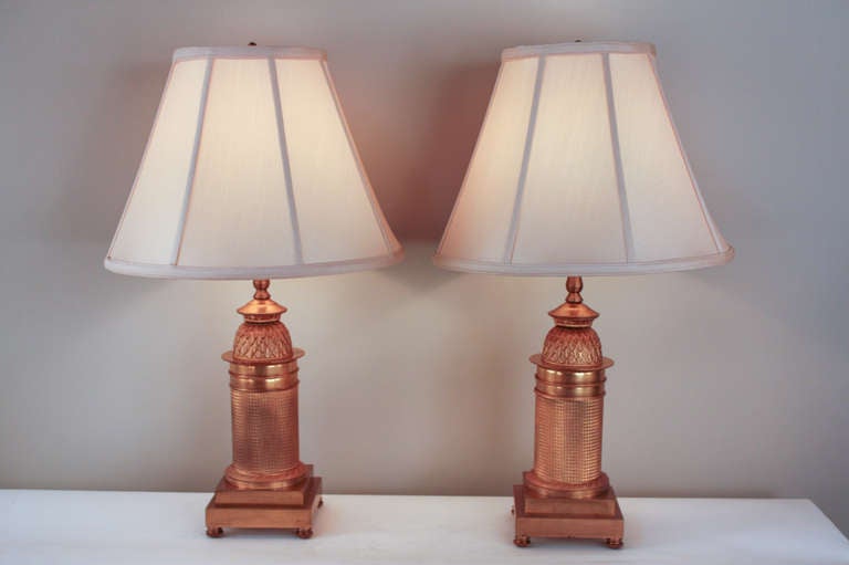 19th c. Bronze Dore Table Lamps 3