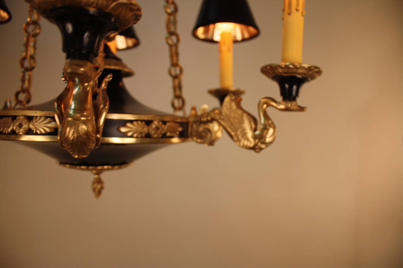 French Empire Style Chandelier 1