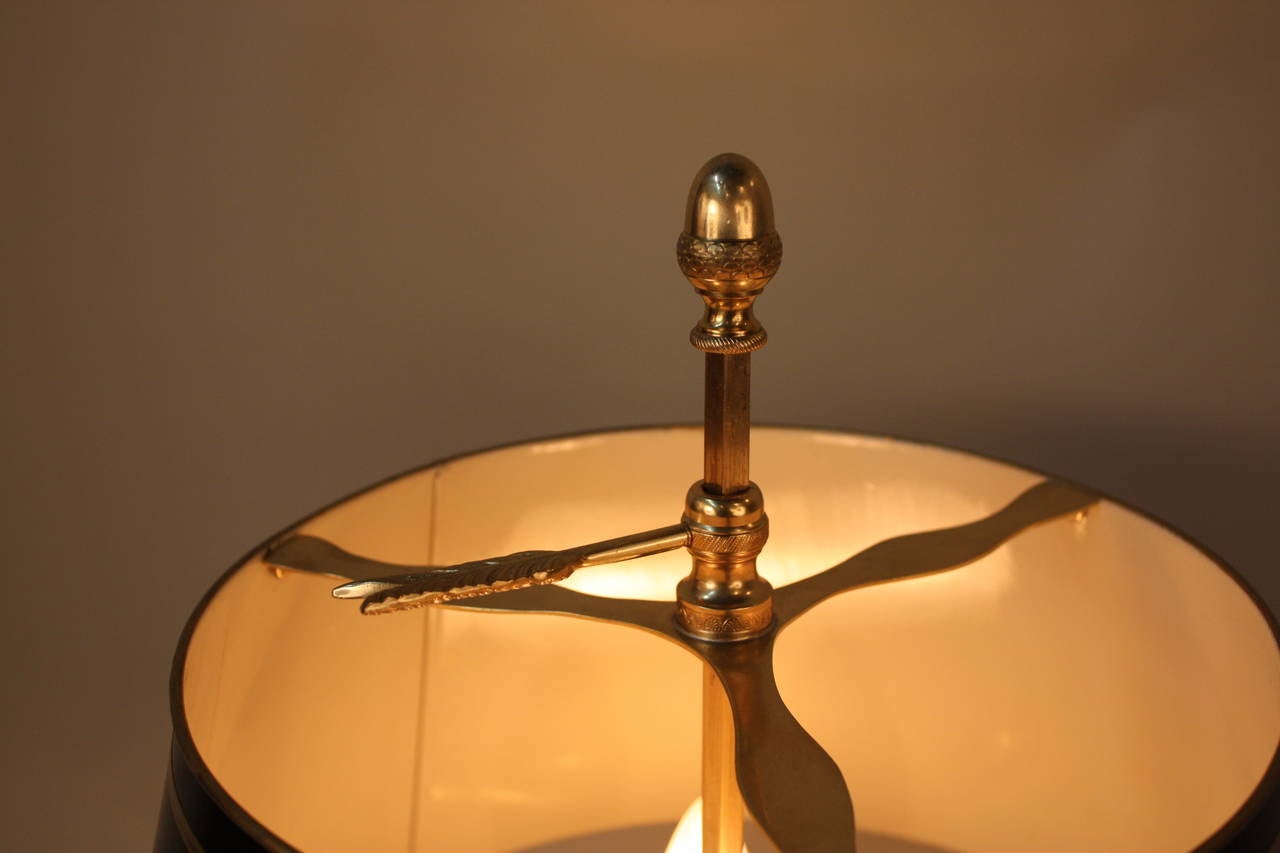 Mid-20th Century French Bronze Desk Lamp