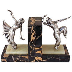 Silver Dancers Bookends