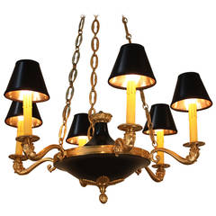 French 1930s Empire Chandelier