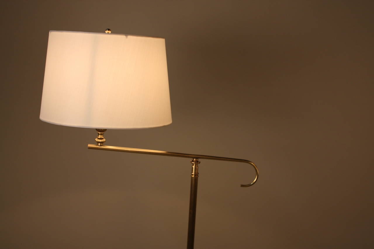 Mid-Century Modern Mid-Century Swing Arm Floor Lamp