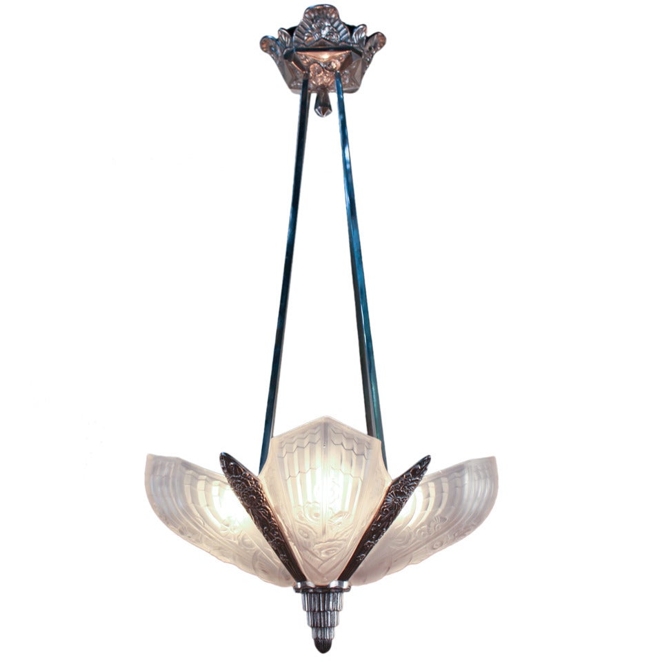 1920's Art Deco Chandelier