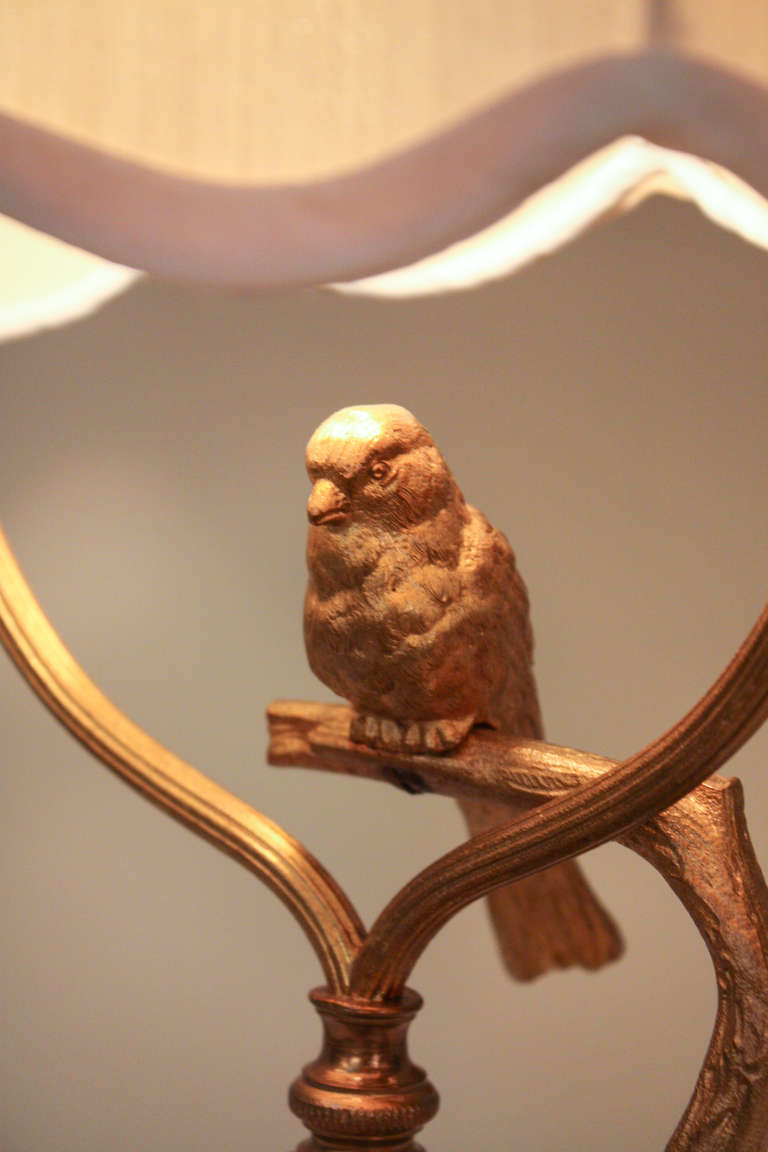 Woodland Art Nouveau Table Lamp 2