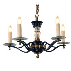 French Mid Century Chandelier French Mid Century Chandelier