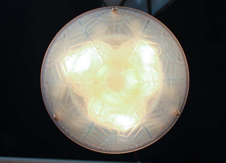 Mid-20th Century Art Deco Chandelier by Charles Ranc