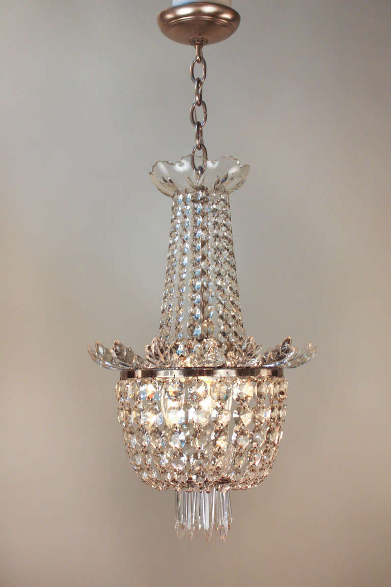 Art-Deco-Kristallleuchter (Art déco)