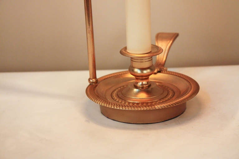 Mid-20th Century Petit Bouillet Empire Table Lamp