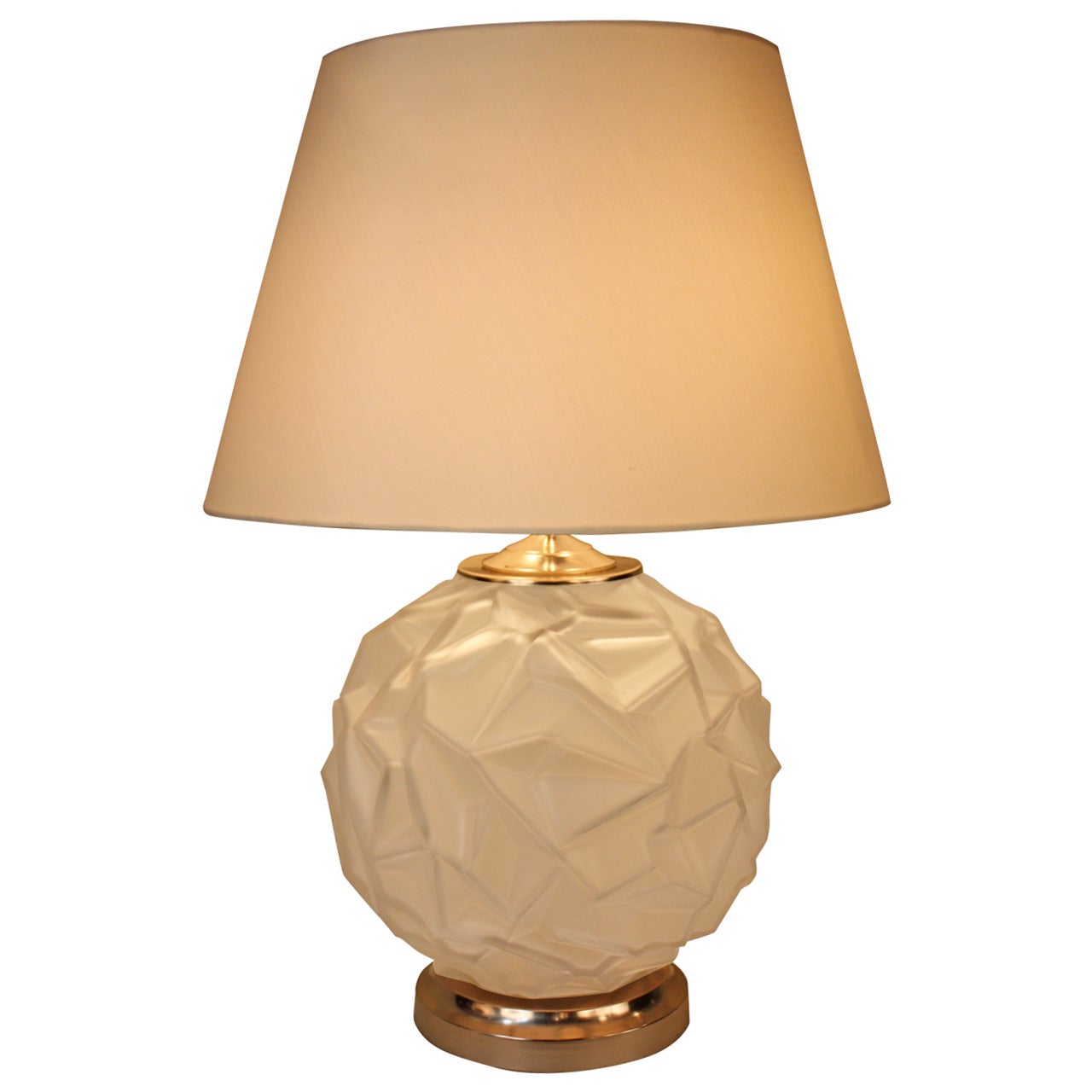 Art Deco Vase Mounted as a Table Lamp